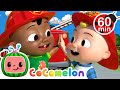 Fire Engine With Friends| Fun with JJ! | CoComelon Nursery Rhymes & Kids Songs