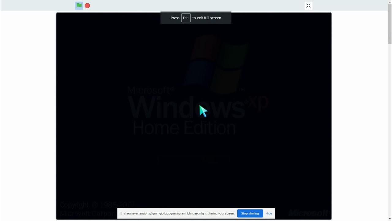 Windows XP Simulator Scratch Game YouTube
