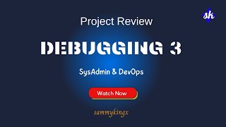 Web stack debugging 3 #debugging  #alx Profile