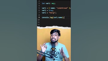Any vs Unknown in TypeScript #shorts #coding #codethread #learntypescript