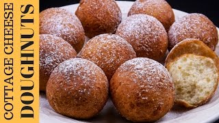 Cottage Cheese Doughnuts * Varškės spurgos