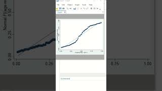 Famous P P normality plot in STATA #Shorts Wealth