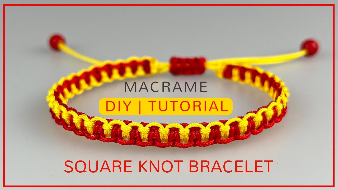 Diy 5 Easy Square Knot Friendship Bracelets · How To Braid A Friendship  Bracelet · Jewelry on Cut Out + Keep
