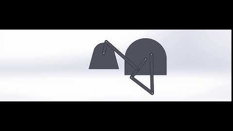 Steven Nguyen- Hw2 3.5 animation, ME 154 SJSU- Four bars mechanism