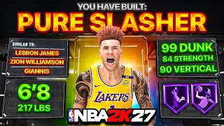 THE #1 PURE SLASHER BUILD IN NBA 2K27!