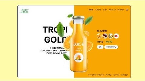 Juice Landing Page Animation in Figma – Full Tutorial (UI/UX Design)