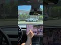 FSD gets itself out of an awkward situation! #tesla #modely #selfdriving #fsd
