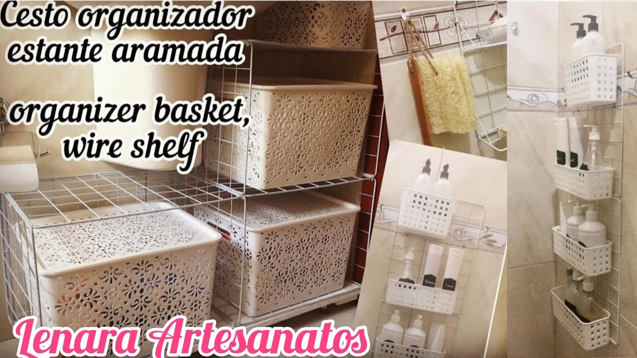 Faça você mesmo e organize seu banheiro 