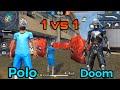 [ Free Fire ] Polo vs Doom | 1 vs 1 | Kĩ Năng Và Tốc Độ Thực Sự Của Polo⚡