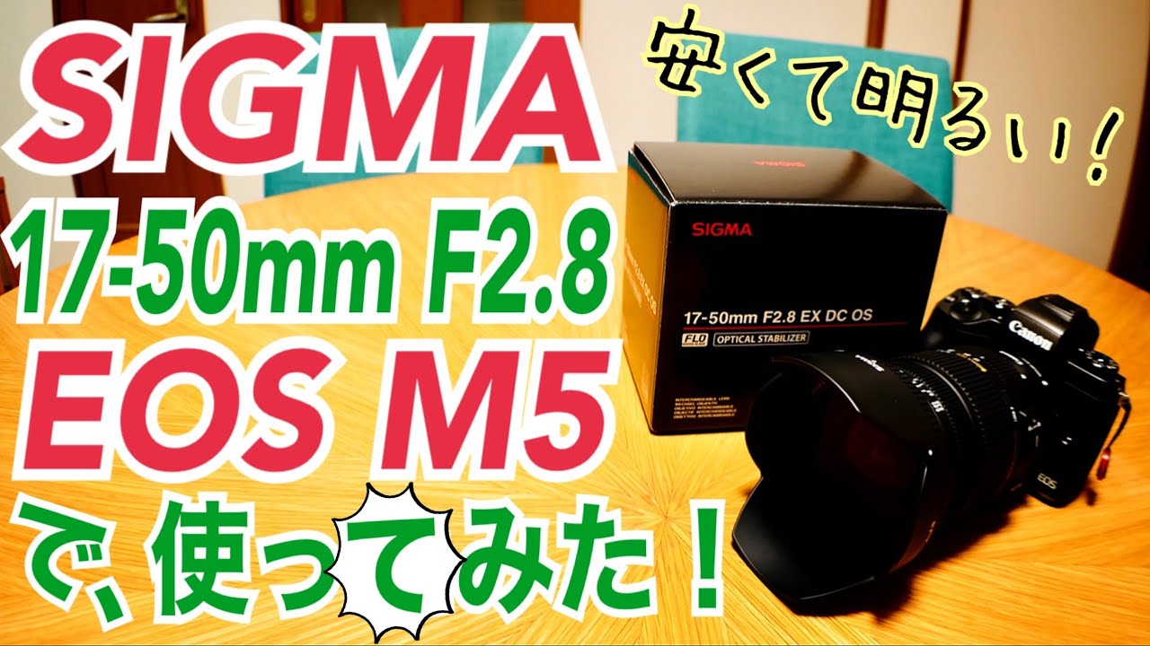 SIGMA 標準ズームレンズ 17-50mm F2.8 EX DC OS HSM キヤノン用 APS-C