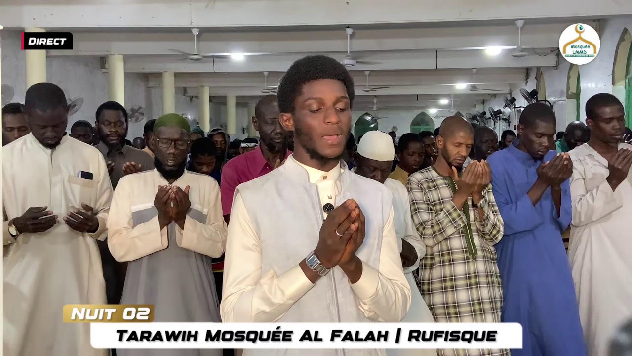 🔴Direct Tarawih mosquée Al falah Rufisque