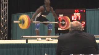 weightlifting American Open 2011  mens 56 &amp; 62 kg classes combined Snatch part 2