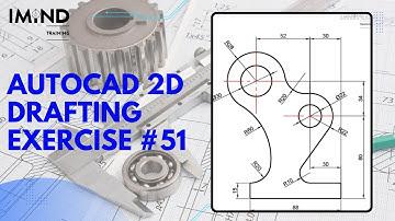 51. AutoCAD 2D Drafting Exercise #51