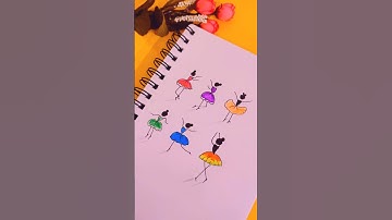 Easy Ballet dance drawing #shorts #art #dance
