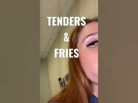 🐔 tenders and fries #youtuber #viral #shortsfeed #yt #foodie #shorts