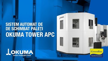 Sistem automat de schimbat paleți OKUMA TOWER APC