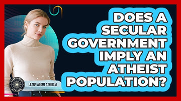 Does A Secular Government Imply An Atheist Population?