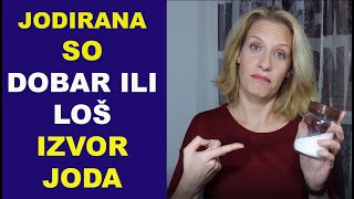 Jodirana SO - dobar ili loš izvor joda?/#4/dr Bojana Mandić