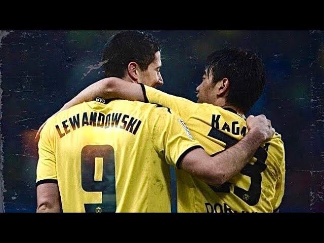 香川真司とレヴァンドフスキの絶妙なホットライン The Lewandowski Kagawa Duo Youtube