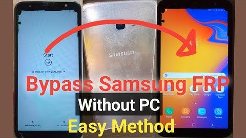 Samsung Frp bypass Easy method, bypass samsung J4+ FRP without PC.