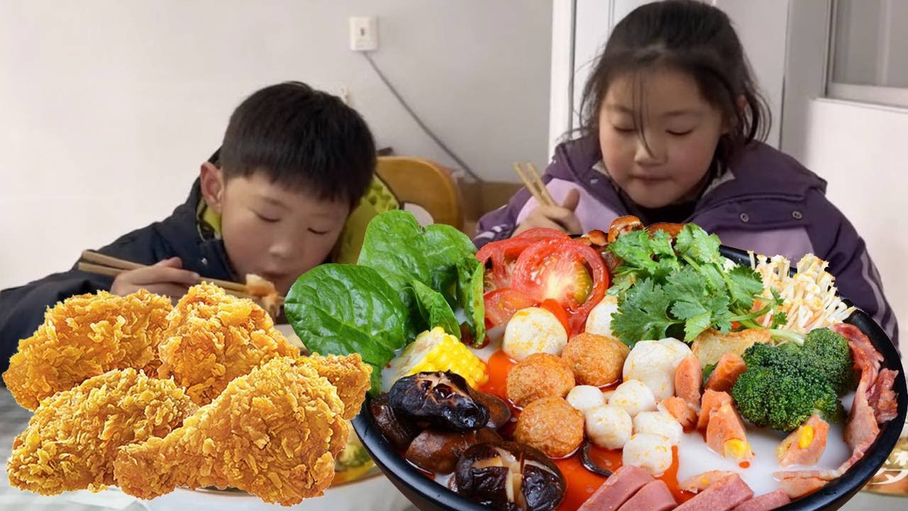 羡慕哭了！军哥牌麻辣烫，幸福感直接拉满！【正经吃货小军哥】