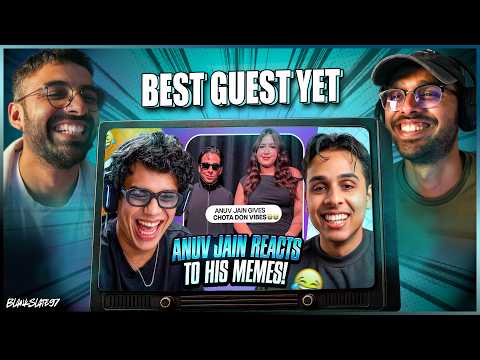 TANMAY BHAT REACTION - Anuv Jain Reacts To Memes | FUNNIEST EVER CELEB ON REACTS 😂😂