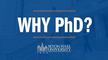 Why PhD?