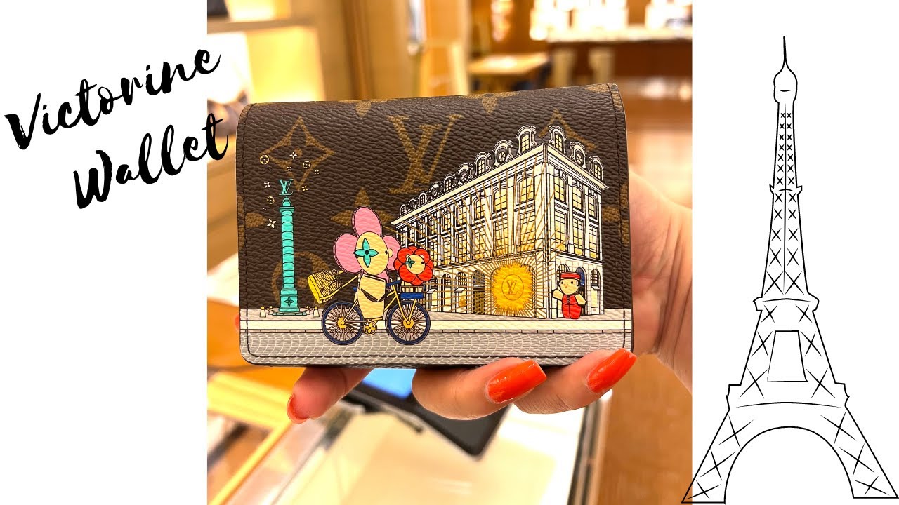 LV LOUIS VUITTON Animation Paris Holiday 2022 Key Pouch Card Holder Vi –  AYAINLOVE CURATED LUXURIES