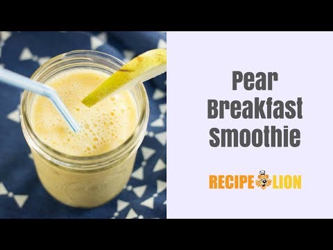 breakfast-pear-smoothie-recipe