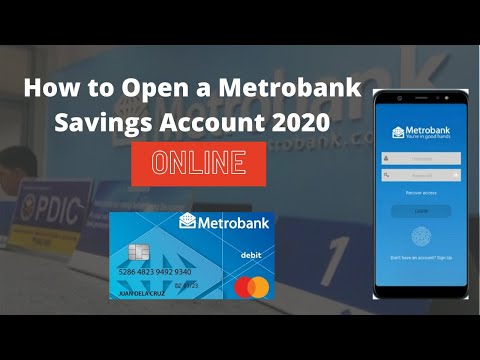 How to Open a Metrobank Savings Account 2020| Using Mobile Application
