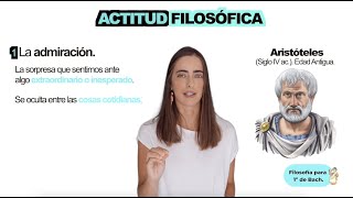 LA ACTITUD FILOSÓFICA | Filosofía para 1º de Bachillerato - TitiCLB