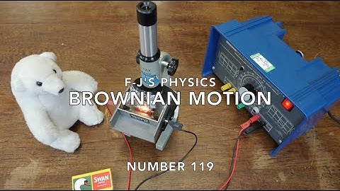 Brownian Motion - F-J