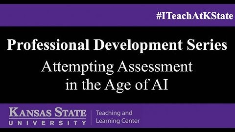 Attempting Assessment in the Age of AI