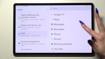 How to Change Apps Permissions on SAMSUNG Galaxy Tab S8+ - Manage Apps Permissions