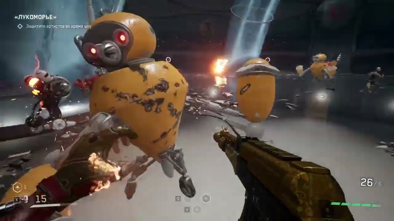 Atomic Heart DLC#3 Enchantment Under the Sea: Бойня у Лукоморье | hard difficulty