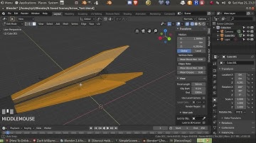 Blender 2.8 for NWN E04 - Chopping and Texturing a model.