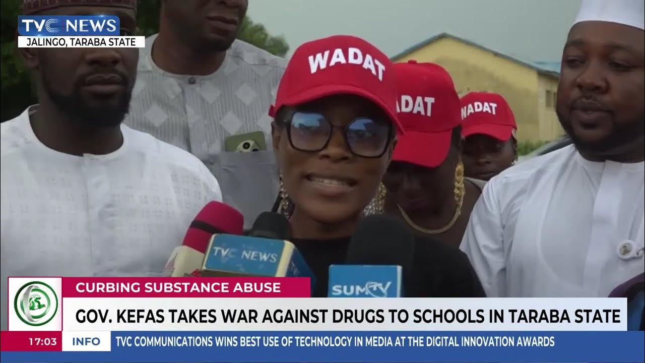 Taraba Governor Kefas Launches Anti-Drug Campaign in Schools