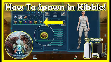 ARK Survival Ascended How to Spawn in ALL Kibble Types