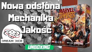 MARVEL ZOMBIES Unboxing || Nowe mechaniki, tona plastiku i jakość