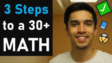 3 Steps to Improve to 30+ on ACT® Math | How I Improved 10 Points on the Math Exam!