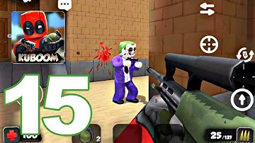 KUBOOM - Gameplay Walkthrough Part 15 - AUG Overview Gun (Android Games)