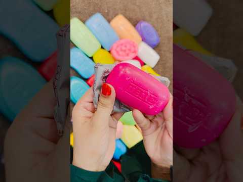Soaps Unpacking ASMR Sounds #satisfying #rainbowsoap #asmr #justsoaps #asmrsoap #асмрsoap
