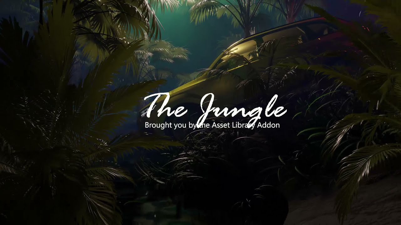 how to make a jungle in blender YouTube