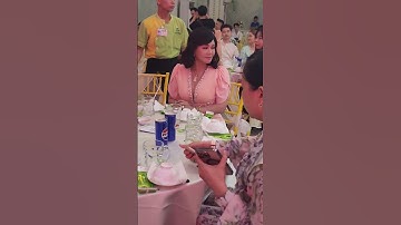 Nghệ sỉ Ngọc Huyền đến dự tiệc sinh nhật Thy Nhung#shorts