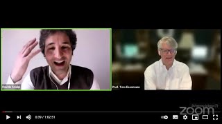 DAVIDE SCIALPI meets #HBS Prof. TOM EISENMANN, author of Why #Startups Fail. Q&A-Book Presentation