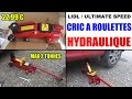 Cric hydraulique lidl ultimate speed hydraulic jack  hydraulik rangierwagenheber