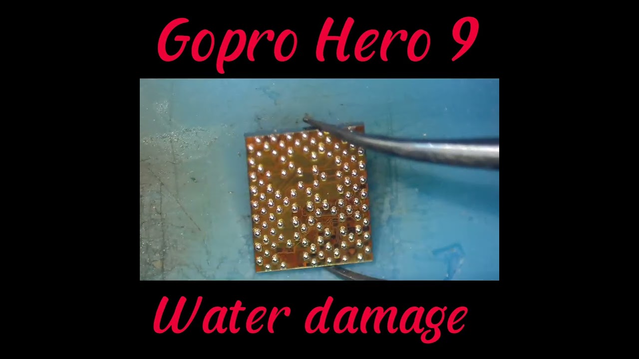 Gopro hero 9 water damage ( Repair ) 