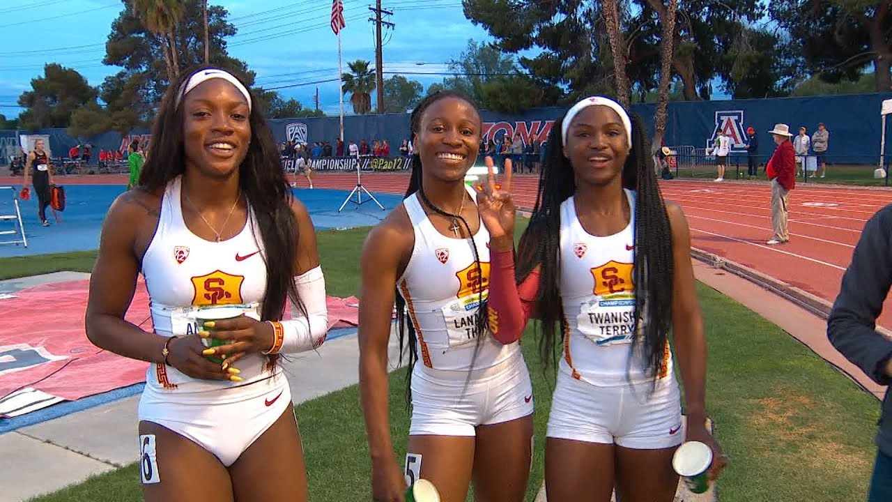 2019 Pac 12 Track And Field Championships Twanisha Terry Leads Trio Of 