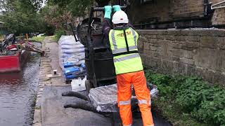 Installing SBRA on a Canal Pathway