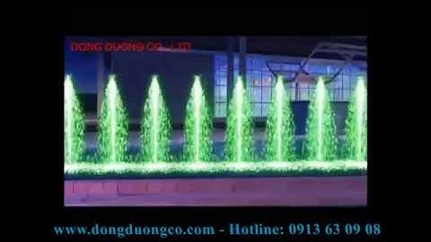 Thiết kế đài phun nước - Phun nước nghệ thuật - sàn nước nghệ thuật